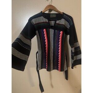 Vintage Chego International Flare Sleeve Sweater Size Small